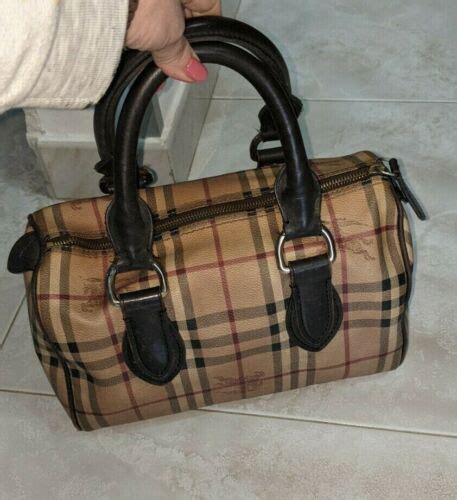 Borsa Burberry originale, Bauletto Burberrys Handbag Bourse